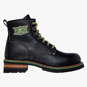 NWOB Original Skechers John Deere: Cascades Chunky Leather Boots Size M7 / W9